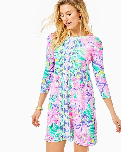 Shop Lilly Pulitzer Women's Ophelia Swing Dress In Pink Size Xl, In A Holidaze Engineered Dress -
