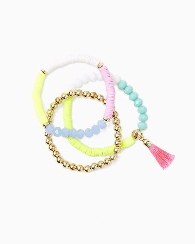 Shop Lilly Pulitzer Hi Summer Bracelet Set In Multi