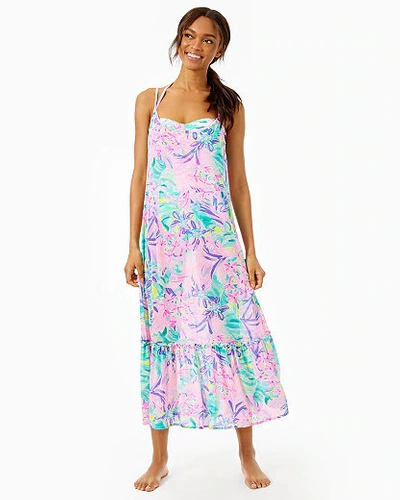 Shop Lilly Pulitzer Winni Cover-up In Multi It Was All A Dream
