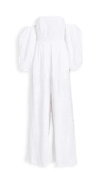 Shop All Things Mochi Manila Jumpsuit In White