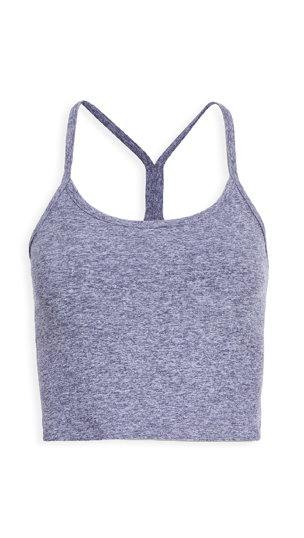 beyond yoga spacedye slim racerback cropped tank