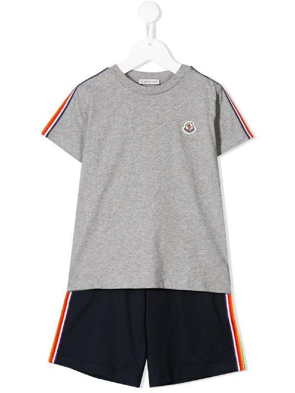 moncler shorts and shirt set