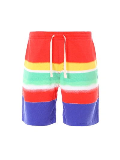 Shop Polo Ralph Lauren Bermuda Shorts In Multicolore