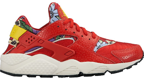 red and yellow huaraches