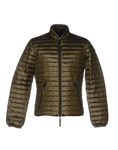 Shop Duvetica Bomber In Military Green