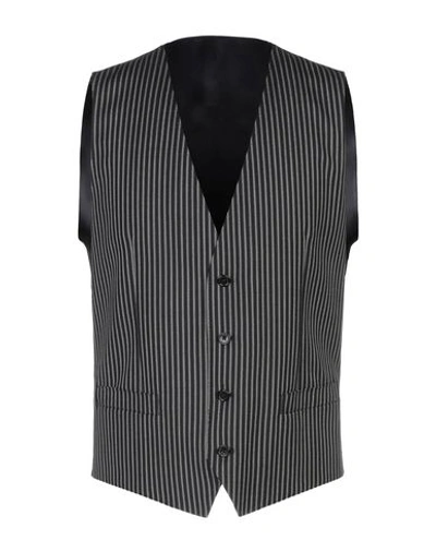 Shop Dolce & Gabbana Vests In Black