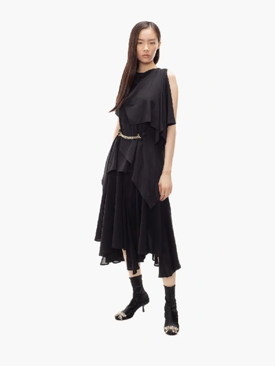 Shop Jw Anderson Layered Sleeveless Top In Black