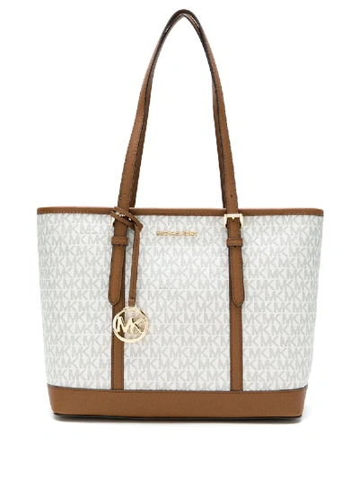 Michael Michael Kors Jet Set In Neutrals