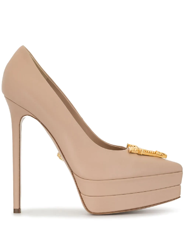 versace pink heels
