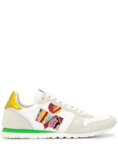 Shop Isabel Marant Sneakers In Colour-block-optik In Multicolour