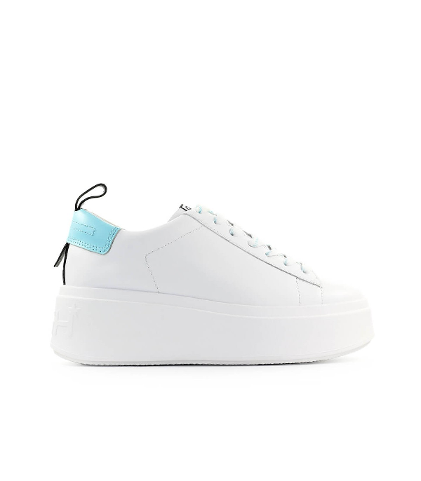 light blue platform sneakers
