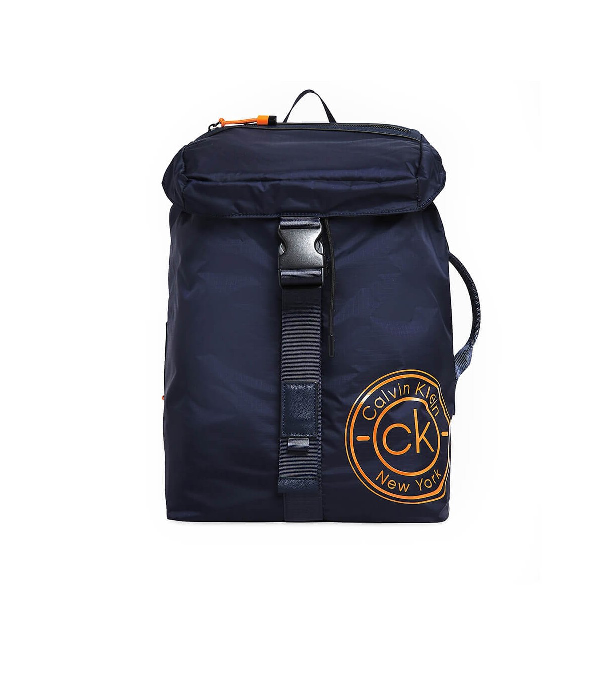 calvin klein backpack navy blue