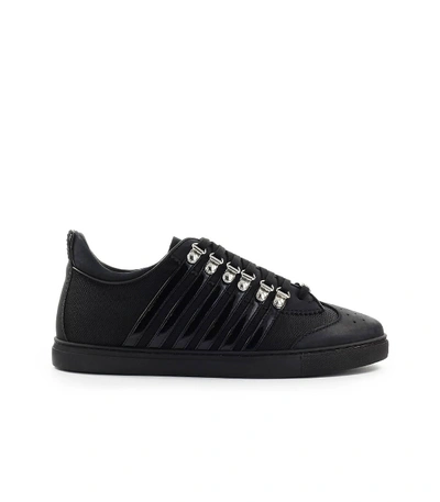 Shop Dsquared2 251 Low Sole Black Sneaker