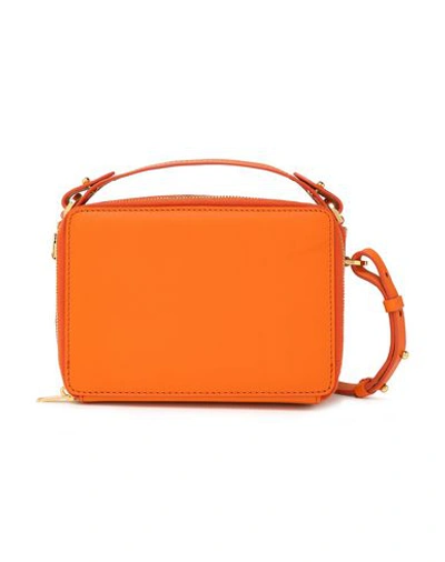 Shop Sophie Hulme Handbags In Orange