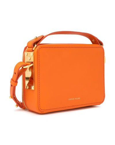 Shop Sophie Hulme Handbags In Orange