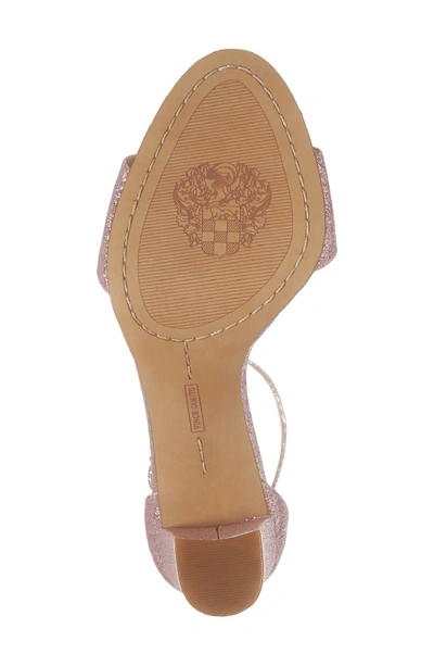 Shop Vince Camuto Corlina Ankle Strap Sandal In Pink 29