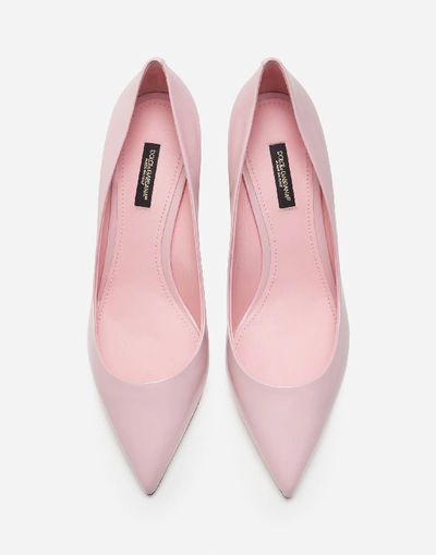 Shop Dolce & Gabbana Patent Leather Pumps