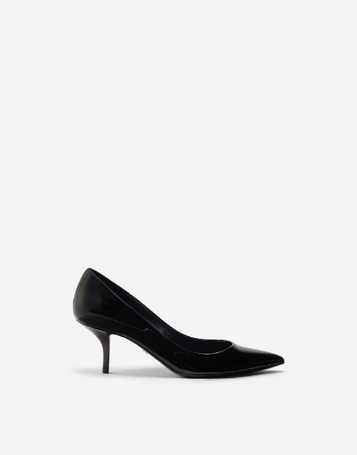 Shop Dolce & Gabbana Pumps - Patent Leather Pumps In Black