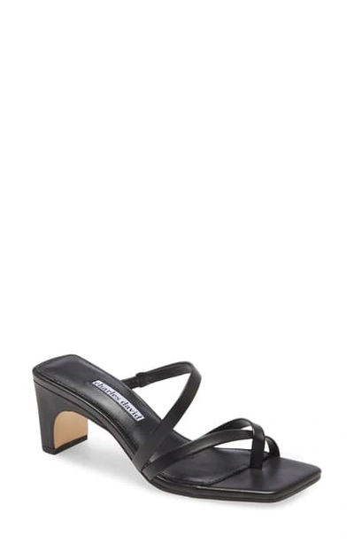 Shop Charles David Henry Slide Sandal In Black Leather