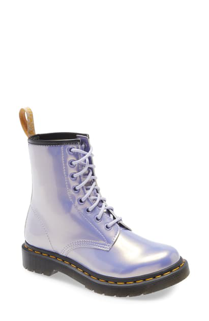 dr martens purple vegan boots