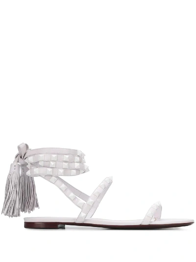 Valentino cheap feather sandals