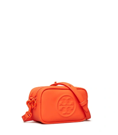 Tory Burch Perry Bombe Matte Mini Bag In Brilliant Orange | ModeSens