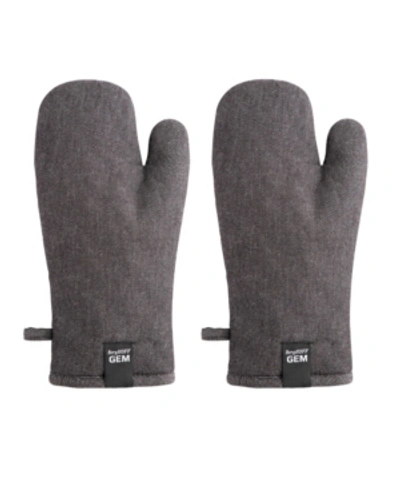 Shop Berghoff Gem Collection 2-pc. Oven Mitt Set In Gray