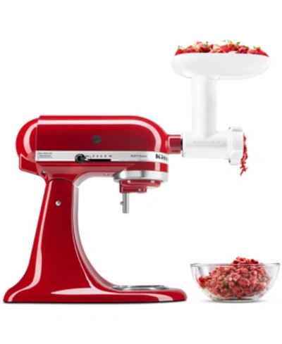 Shop Kitchenaid Food-grinder Attachment Ksmfga In White