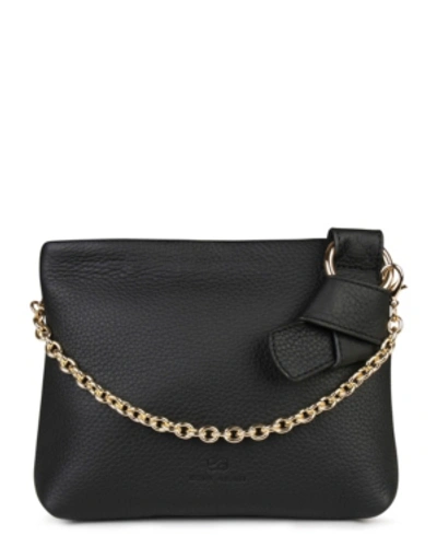Shop Esin Akan Mini Mayfair Designer Clutch Bag In Black