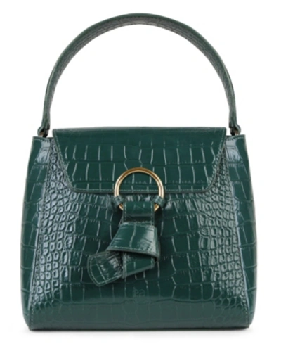 Shop Esin Akan Women's Midi Pimlico Top Handle Crossbody Bag In Emerald