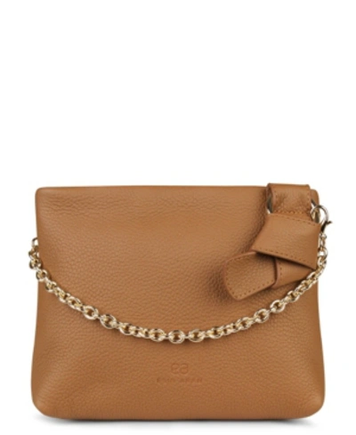 Shop Esin Akan Mini Mayfair Designer Clutch Bag In Brown