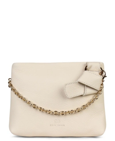 Shop Esin Akan Mini Mayfair Designer Clutch Bag In Ivory