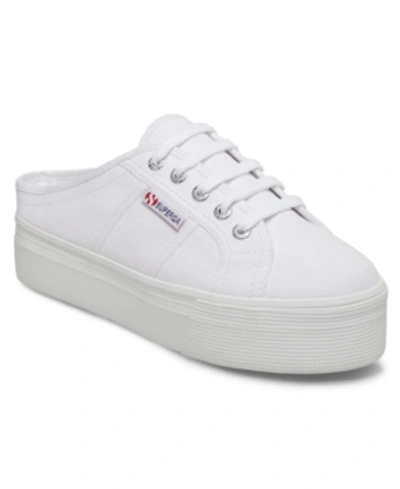 Shop Superga Women's 2284 Cotu Platform Slip-on Sneakers Women's Shoes In White