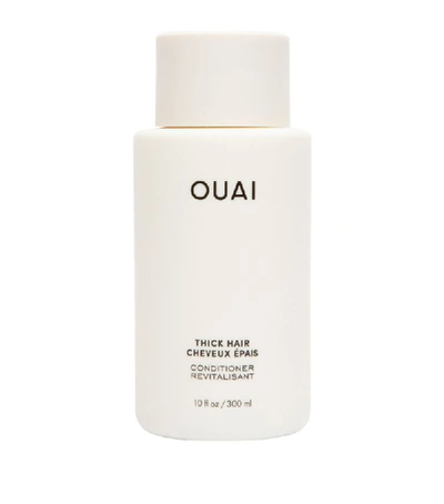 Shop Ouai Thick Hair Conditioner (300ml) In White