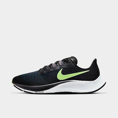 Shop Nike Men's Air Zoom Pegasus 37 Running Shoes In Black
