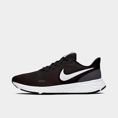 Shop Nike Women's Revolution 5 Running Shoes In Black/white/anthracite