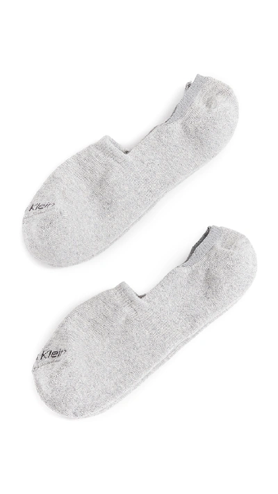Shop Calvin Klein Underwear 2 Pack Cushion Sport Socks In Grey