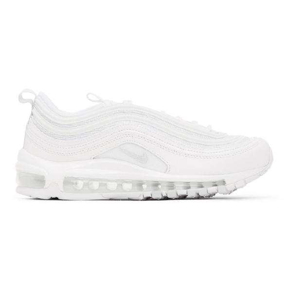 triple white nike air max 97
