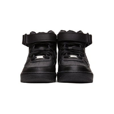 Shop Nike Black Air Force 1 Mid '07 Sneakers In 001 Black