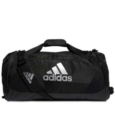 Shop Adidas Originals Adidas Men's Logo Duffel Bag In Black