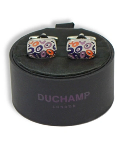 Shop Duchamp London Cufflink In Multi