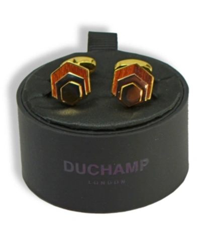Shop Duchamp London Cufflink In Gold