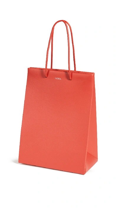 Shop Medea Tall Bag In Red