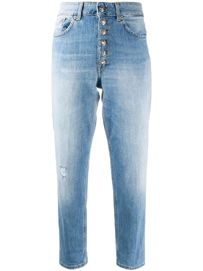 Shop Dondup Koons Loose Jeans In Blue