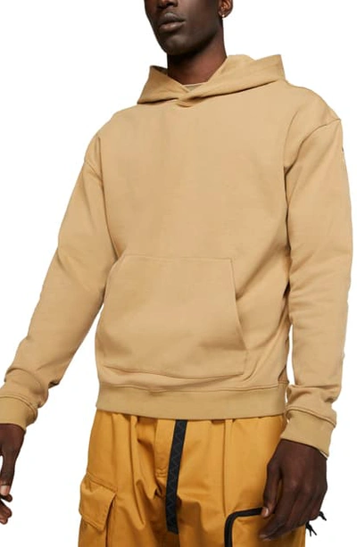Shop Nike Lebron X John Elliott Hooded Sweatshirt In Beechtree/ Khaki