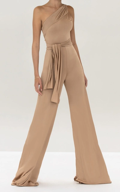 Shop Alexis Parson Jumpsuit In Neutral