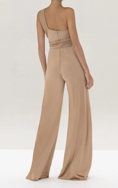 Shop Alexis Parson Jumpsuit In Neutral