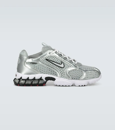 Shop Nike Air Zoom Spiridon Cage 2 Sneakers In Silver