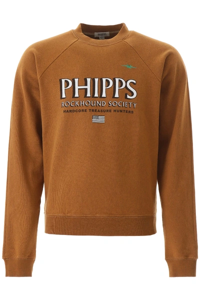 Shop Phipps Rockhound Sweatshirt In Iron Ore (brown)