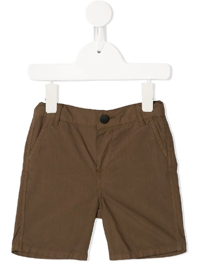 Shop Fendi Bermuda Shorts In Brown